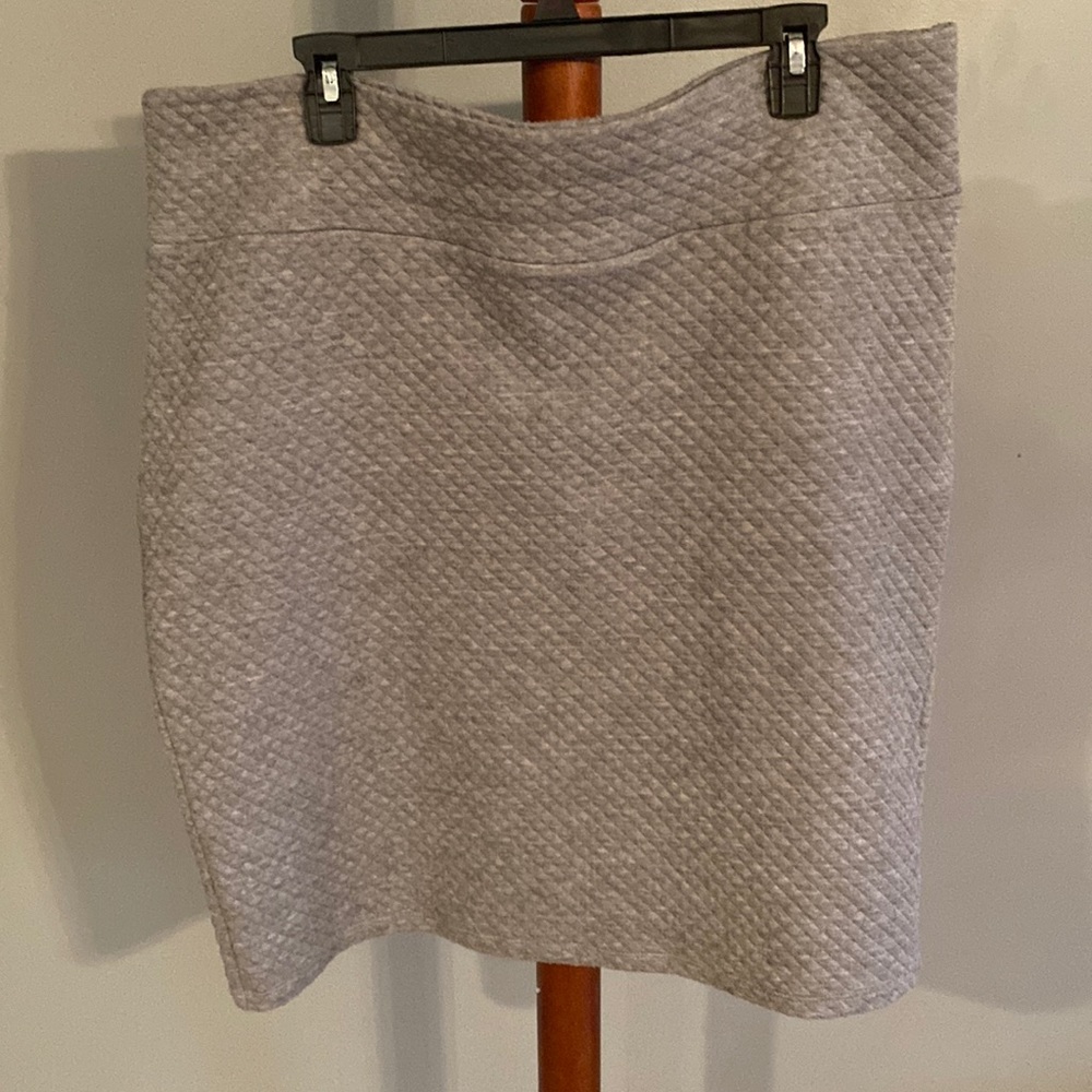 Gray Lularoe pencil skirt 3X